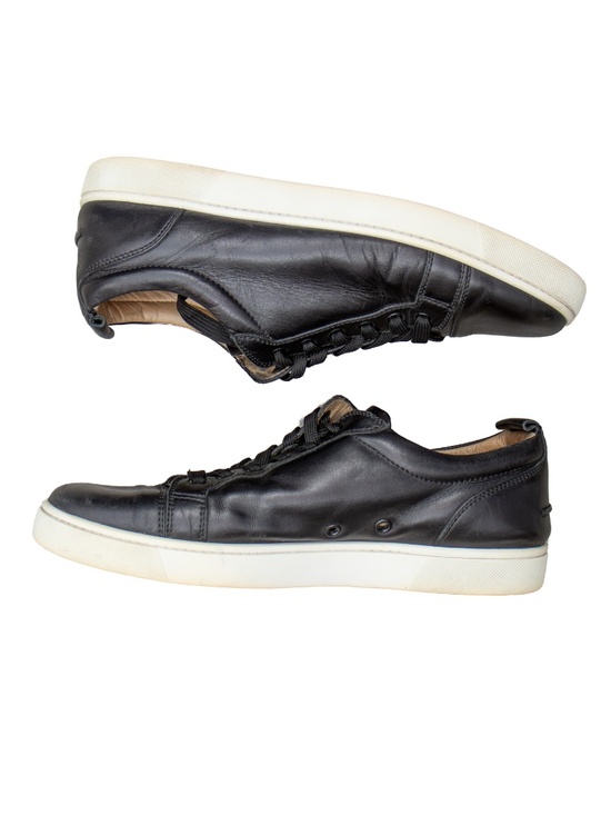 Christian Louboutin Rantulow Black Leather Low Top Sneakers Men’s EU 43 US 10 main image 11